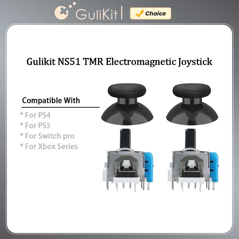 Gaming Accessories Joystick - Джойстик GuliKit NS51 TMR с накладками