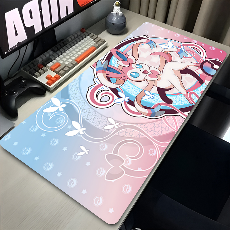 Video Gaming Accessories - Большой розовый милый коврик для мыши