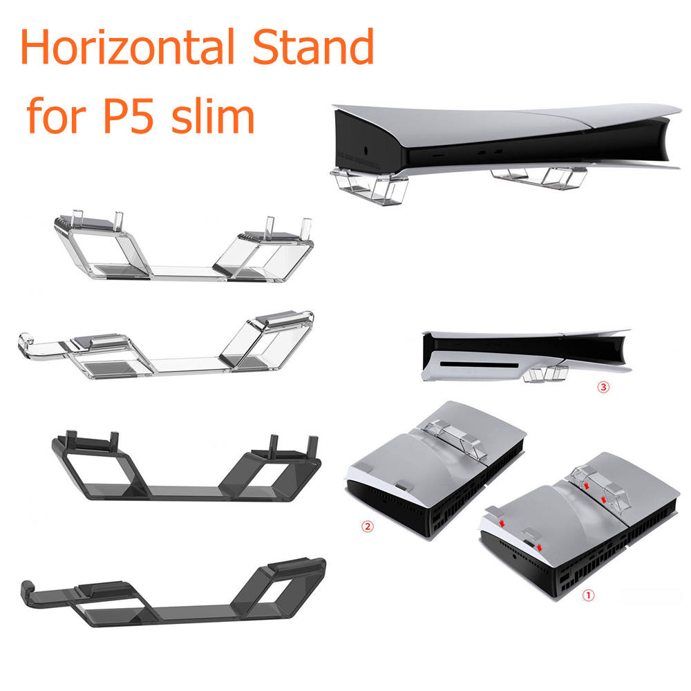 Gaming Zone Accessories - Горизонтальная подставка для PS5 Slim, держатель