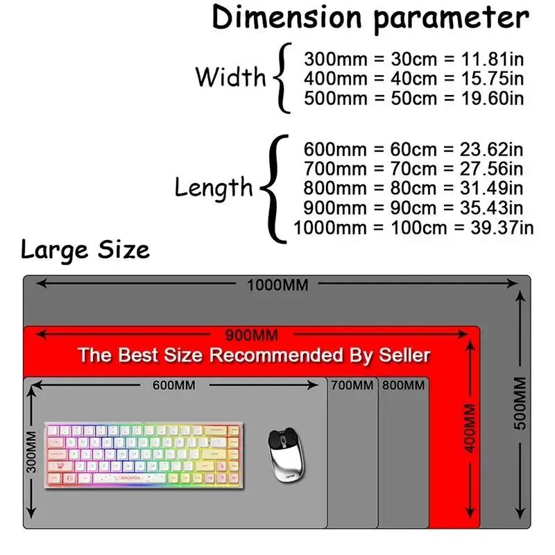Синий коврик для мыши, большой – обзор и цена Gaming Accessories For Your Desk