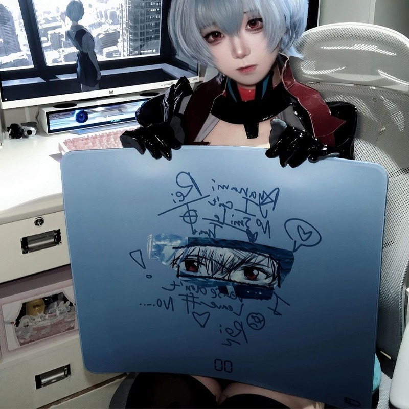 Коврик для мыши Evangelion Rei – обзор и цена Gaming Office Accessories