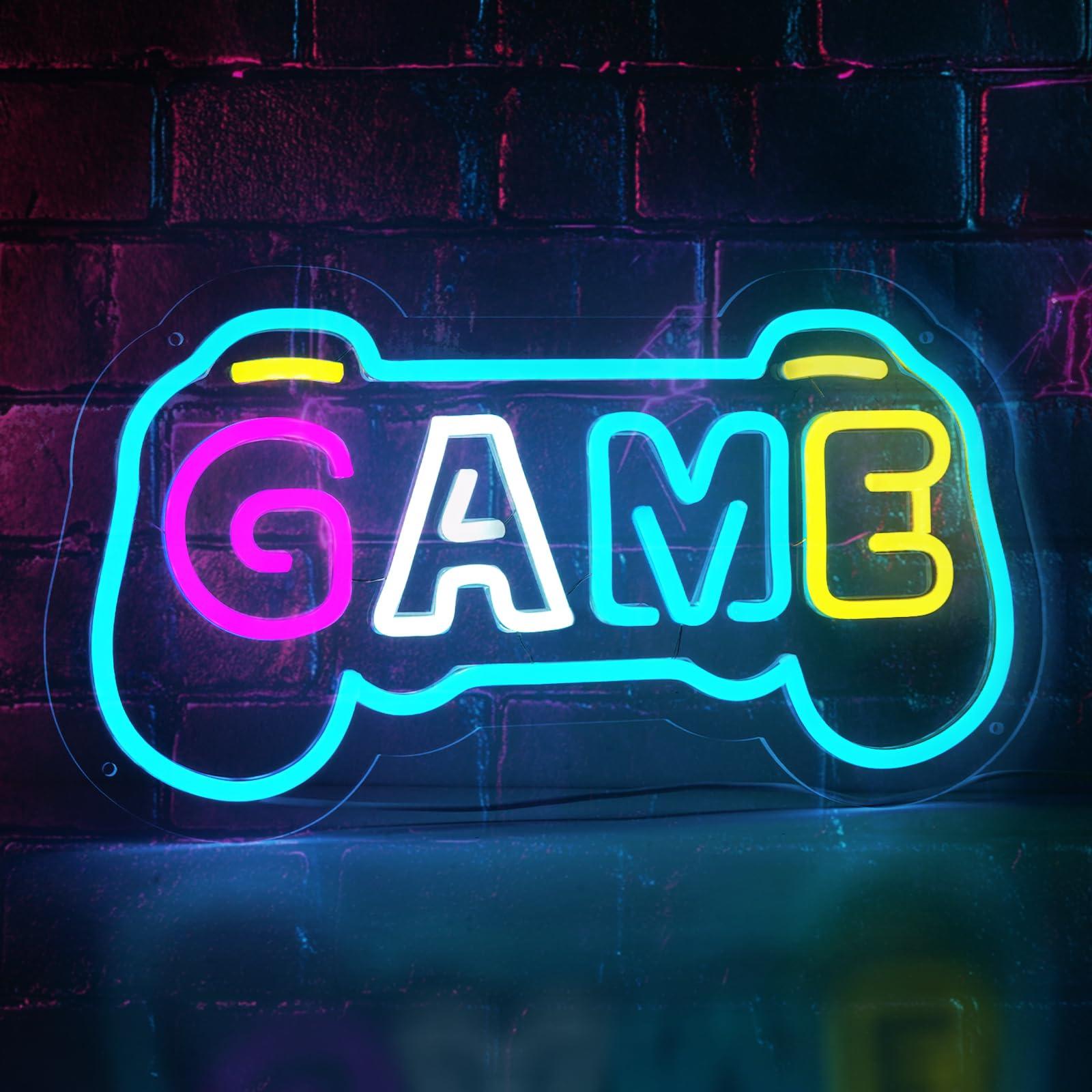Неоновая вывеска для геймерско – обзор и цена Gaming Accessories Gifts For Men