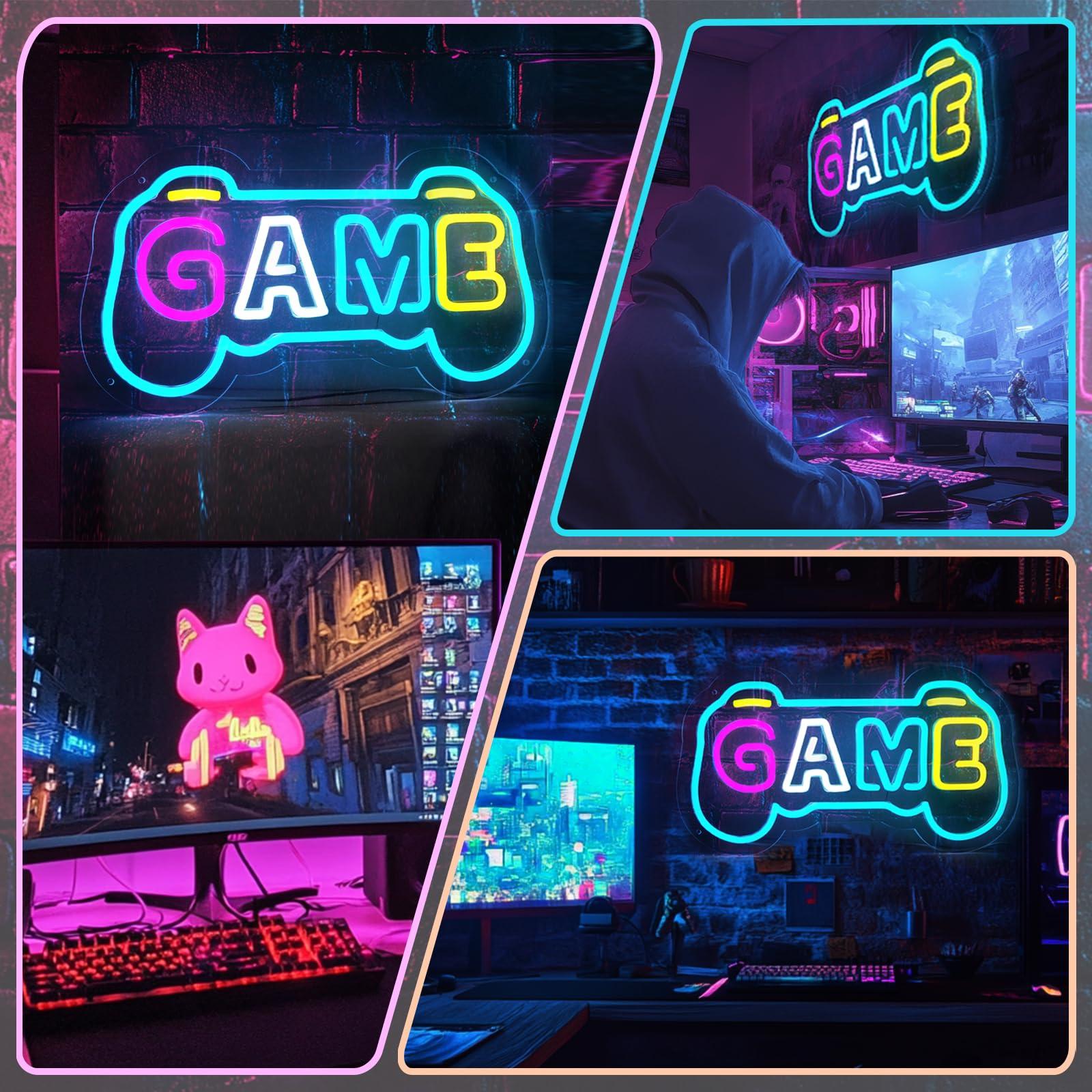 Неоновая вывеска для геймерско – обзор и цена Gaming Accessories Gifts For Men
