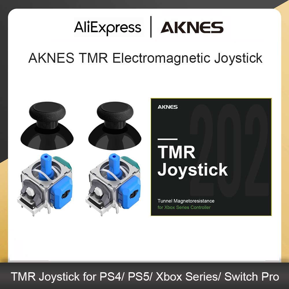 AKNES×HALLPI TMR Электромагнит – обзор и цена Gaming Accessories Joystick
