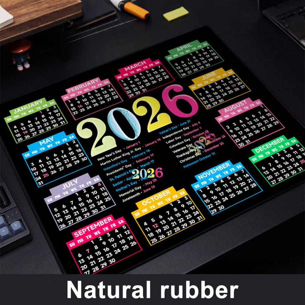 Коврик для мыши с календарем 2 – обзор и цена Gaming Office Accessories