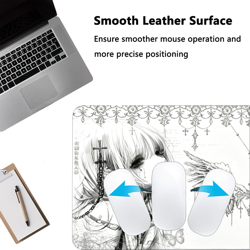 Кожаный коврик для мыши, черно – обзор и цена Gaming Office Accessories
